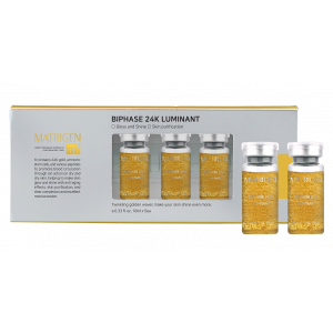 Matrigen Bi Phase 24K Gold Luminant Ampoule 5 x 10 ml Matrigen Bi Phase 24K Gold Luminant Ampoule 5 x 10 ml